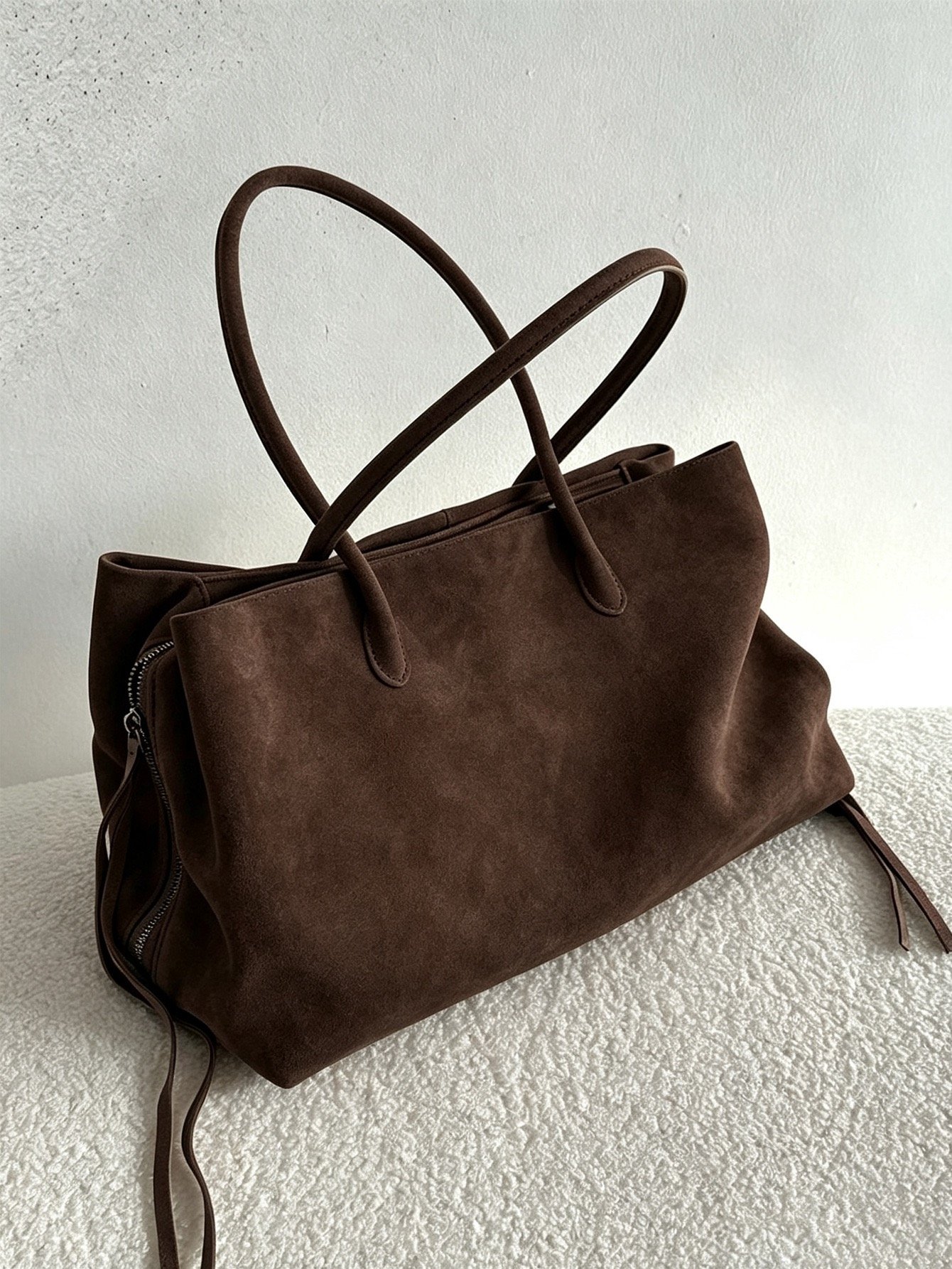 Tote Suede Coffee